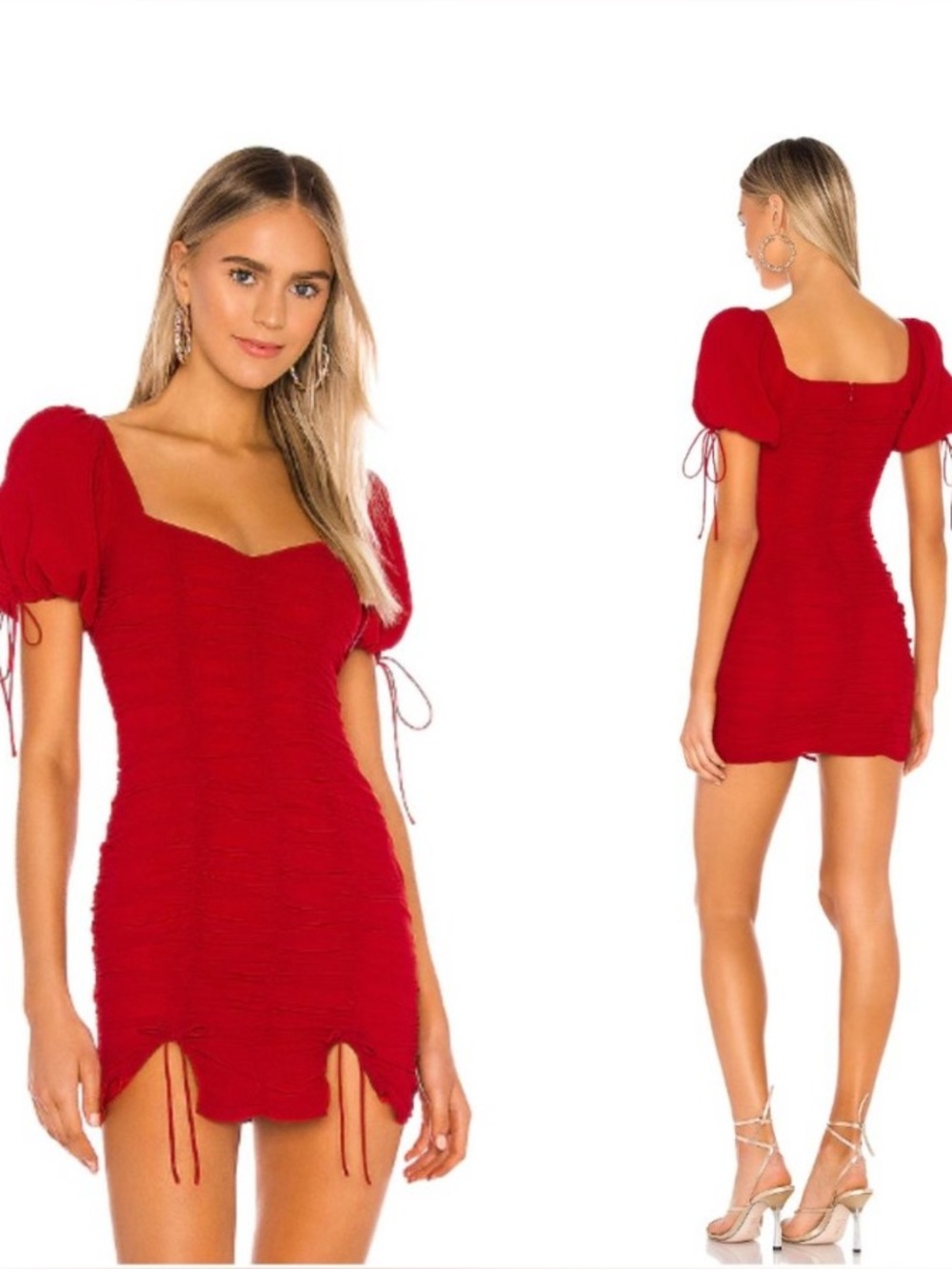 MAJORELLE Gerald Mini Dress in Red
